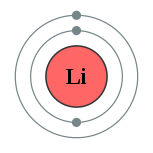 锂的电子层（2, 1）