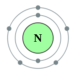 氮的电子层（2, 5）